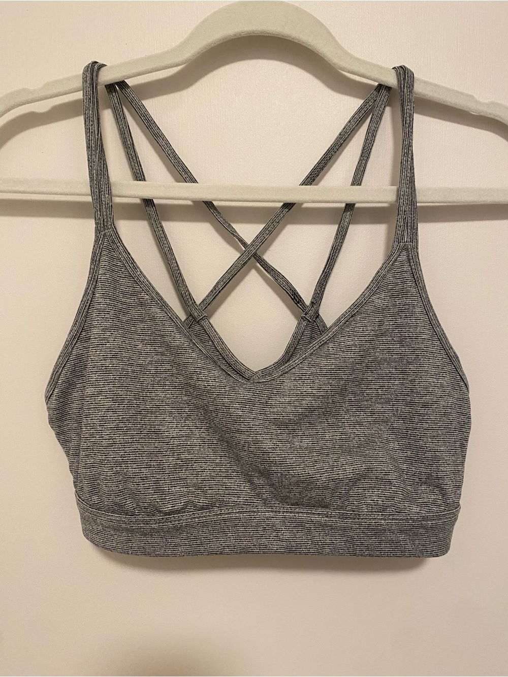 Old Navy Sports Bra Active Gray Medium